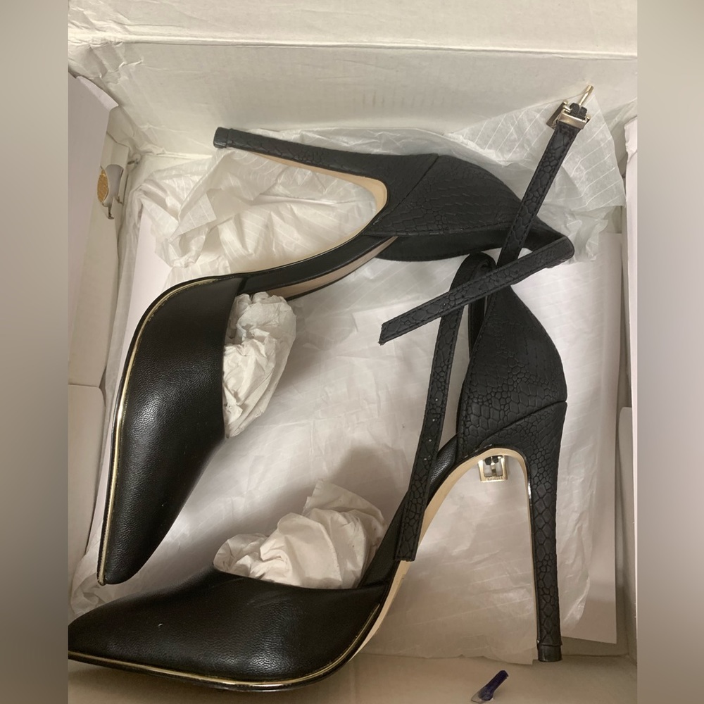 Call it spring strapped high heels: size 6 US